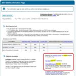 FAFSA confirmation; financial aid eligibility.